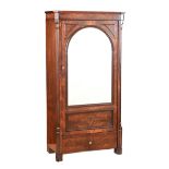 BIEDERMEIER MIRROR DOOR WARDROBE