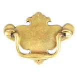 GEORGIAN BRASS DOOR KNOCKER