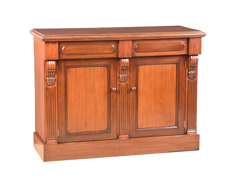 VICTORIAN MAHOGANY SIDE CABINET