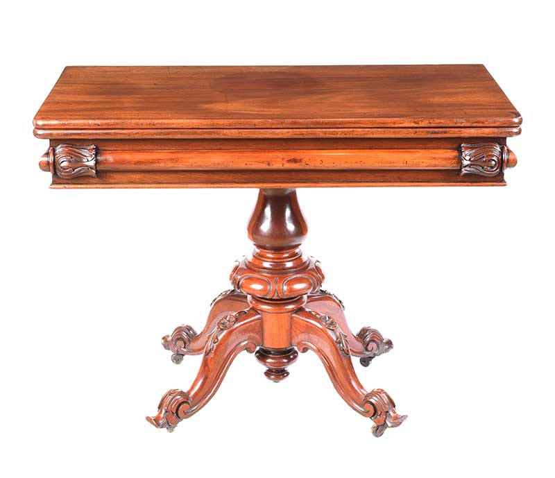 VICTORIAN TURN OVER LEAF TEA TABLE - Image 6 of 7