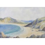 Rowland Hill, RUA - COVE, DONEGAL - Watercolour Drawing - 14 x 20 inches - Signed