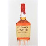 Spillane - MAKER'S MARK WHISKEY - Mixed Media - 30 x 20 inches - Signed