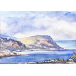 Robert Beattie - THE ANTRIM COAST - Watercolour Drawing - 9 x 13 inches - Signed