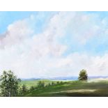 Sean Lorinyenko - LATE AFTERNOON SKY STUDY - Acrylic on Board - 16 x 20 inches - Signed