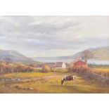 Vittorio Cirefice - LOOKING TOWARDS CARLINGFORD LOUGH - Oil on Canvas - 16 x 22 inches - Signed