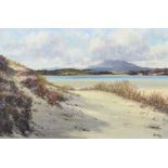 Wilfred Haughton, RUA - SHEEPHAVEN BAY, DONEGAL - Oil on Board - 12 x 18 inches - Signed