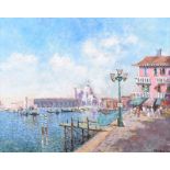 John Ambrose - VENICE - Oil on Board - 24 x 30 inches - Signed