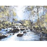 Frank Fitzsimons - IN TOLLYMORE - Oil on Canvas - 12 x 16 inches - Signed