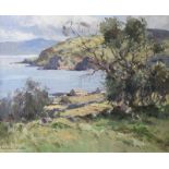 Maurice Canning Wilks, ARHA, RUA - CUSHENDUN BAY, COUNTY ANTRIM - Oil on Canvas - 16 x 20 inches -