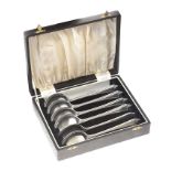 BOXED SET OF SIX EPNS LARGE SPOONS