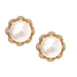 9CT GOLD CULTURED PEARL EARRINGS