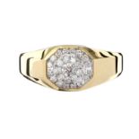 18CT GOLD DIAMOND RING