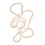 LONG STRAND OF FRESHWATER PEARLS