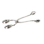 GEORG JENSEN ACORN DESIGN STERLING SILVER 1915 ICE TONGS BY JOHN ROHDE