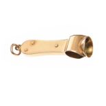 ANTIQUE 15CT GOLD CIGAR CUTTER