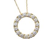 18CT GOLD DIAMOND NECKLACE