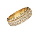 18CT GOLD DIAMOND RING