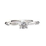 18CT WHITE GOLD DIAMOND RING