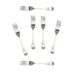 BOXED SET OF SIX EPNS FORKS