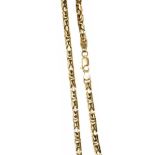 14CT GOLD FANCY-LINK NECKLACE