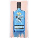 Spillane - BELFAST 1912 CASK GIN - Mixed Media - 24 x 12 inches - Signed