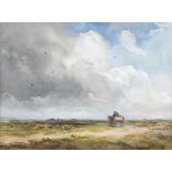 Wycliffe Egginton, RI RCA - STORM CLOUDS - Watercolour Drawing - 10 x 14 inches - Signed