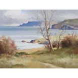 Maurice Canning Wilks, ARHA RUA - CUSHENDUN BAY, COUNTY ANTRIM - Oil on Canvas - 14 x 18 inches -