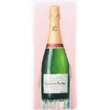 Spillane - LAURENT PERRIER CHAMPAGNE - Mixed Media - 27.5 x 11.5 inches - Signed