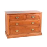 EDWARDIAN MAHOGANY CHEST OF DRAWERS