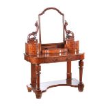 VICTORIAN MAHOGANY DUCHESS DRESSING TABLE