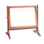 GEORGIAN MAHOGANY DRESSING TABLE MIRROR