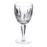 SET OF SIX WATERFORD CRYSTAL GLASSES