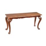 ANTIQUE WALNUT CONSOLE TABLE