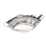 PIERCED SILVER BASKET