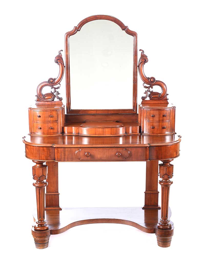 VICTORIAN MAHOGANY DUCHESS DRESSING TABLE - Image 7 of 9