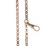 9CT ROSE GOLD BELCHER CHAIN