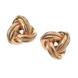 9CT GOLD KNOT EARRINGS