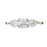 18CT GOLD DIAMOND RING