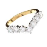 18CT GOLD DIAMOND RING