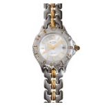 ROTARY STAINLESS STEEL LADY'S WRIST WATCH