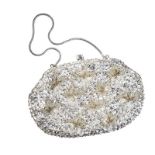 VINTAGE BEADED SEQUIN EVENING BAG