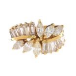 14CT GOLD DIAMOND RING