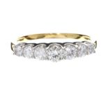 18CT GOLD DIAMOND RING