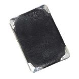 STERLING SILVER MOUNTED FITTED WALLET