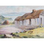 Kathleen Isabella Mackie, ARUA - HORN HEAD, DONEGAL - Watercolour Drawing - 10 x 13.5 inches -