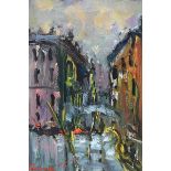 Marie Carroll - VENICE - Oil on Board - 16 x 11 inches - Signed