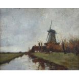 James Reid Murray - EDAM, HOLLAND - Oil on Board - 8 x 10 inches - Signed in Monogram