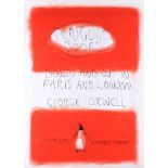 Neil Shawcross, RHA RUA - DOWN & OUT IN PARIS & LONDON. GEORGE ORWELL, PENGUIN BOOK SERIES - Acrylic