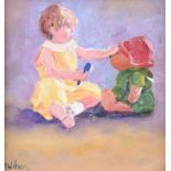 Marjorie Wilson - PADDINGTON - Oil on Board - 8 x 8 inches - Signed