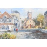 Colin Gibson - THE OLD PRIORY, HOLYWOOD - Oil on Board - 8 x 11 inches - Signed